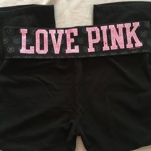 Y2K Victoria’s Secret PINK capris